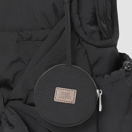 【代購】BBC Earth 러프 리본 백팩 女款蝴蝶結後背包 – 甜酷混搭・容量實用