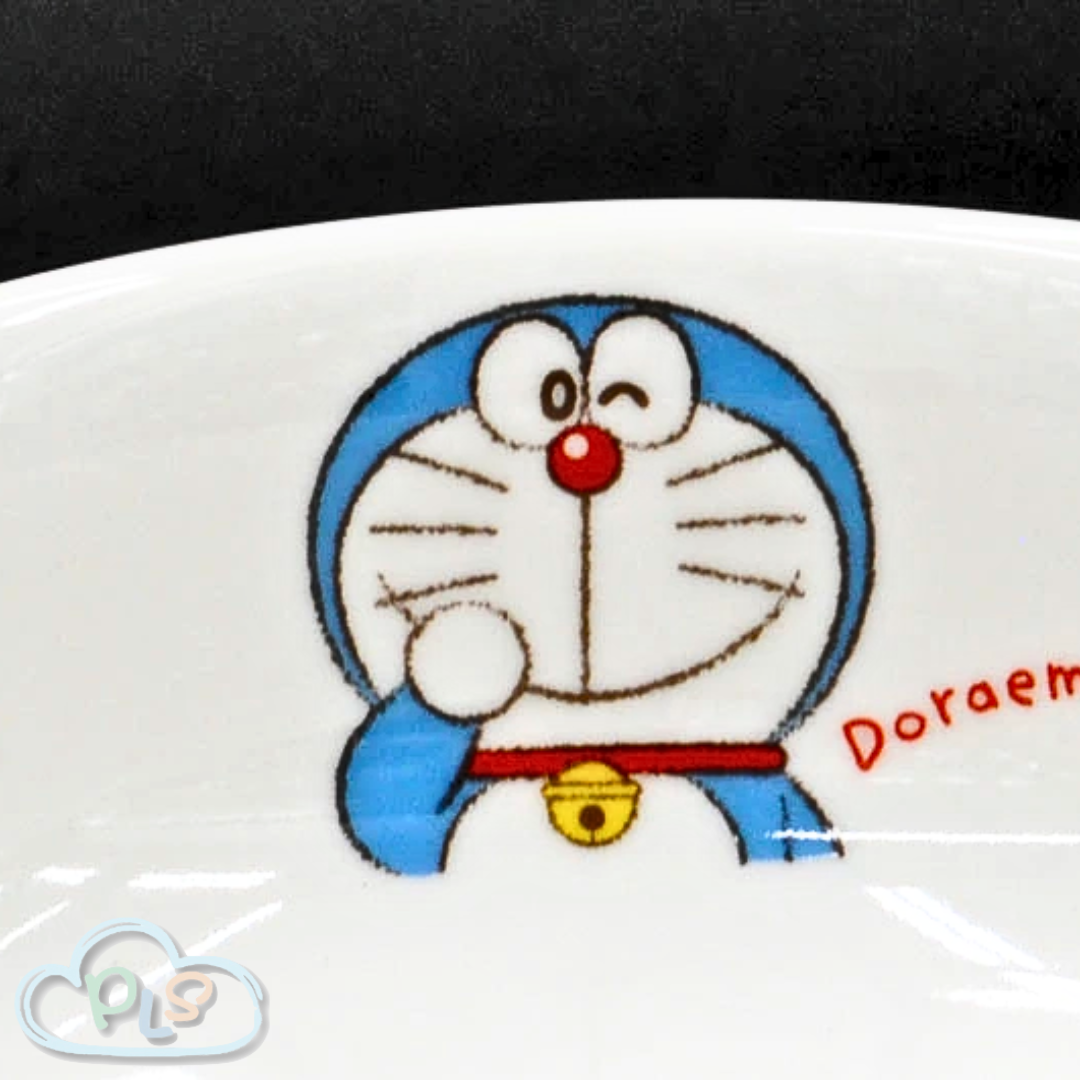 現貨 陶瓷兒童拉麵碗 多啦A夢 白色 #22879-1