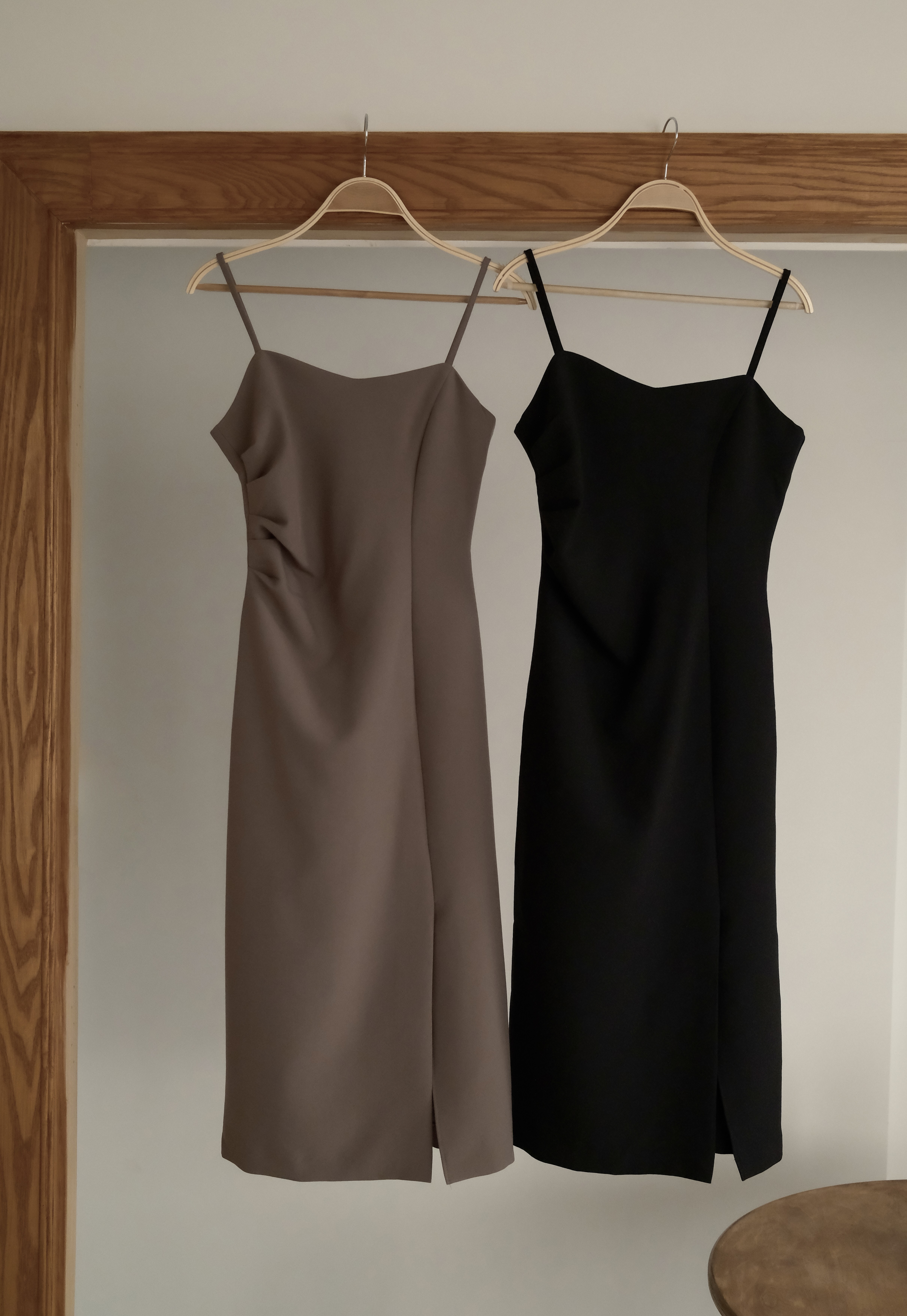 🚀當日出貨 【🌸早春新品 】Audrey質感西裝吊帶長洋( 2 colors )