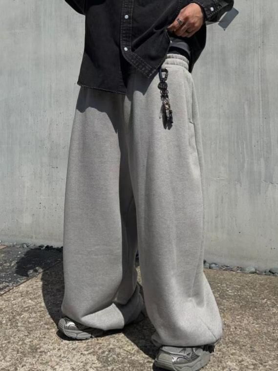 淨色可束腳運動褲 P3218