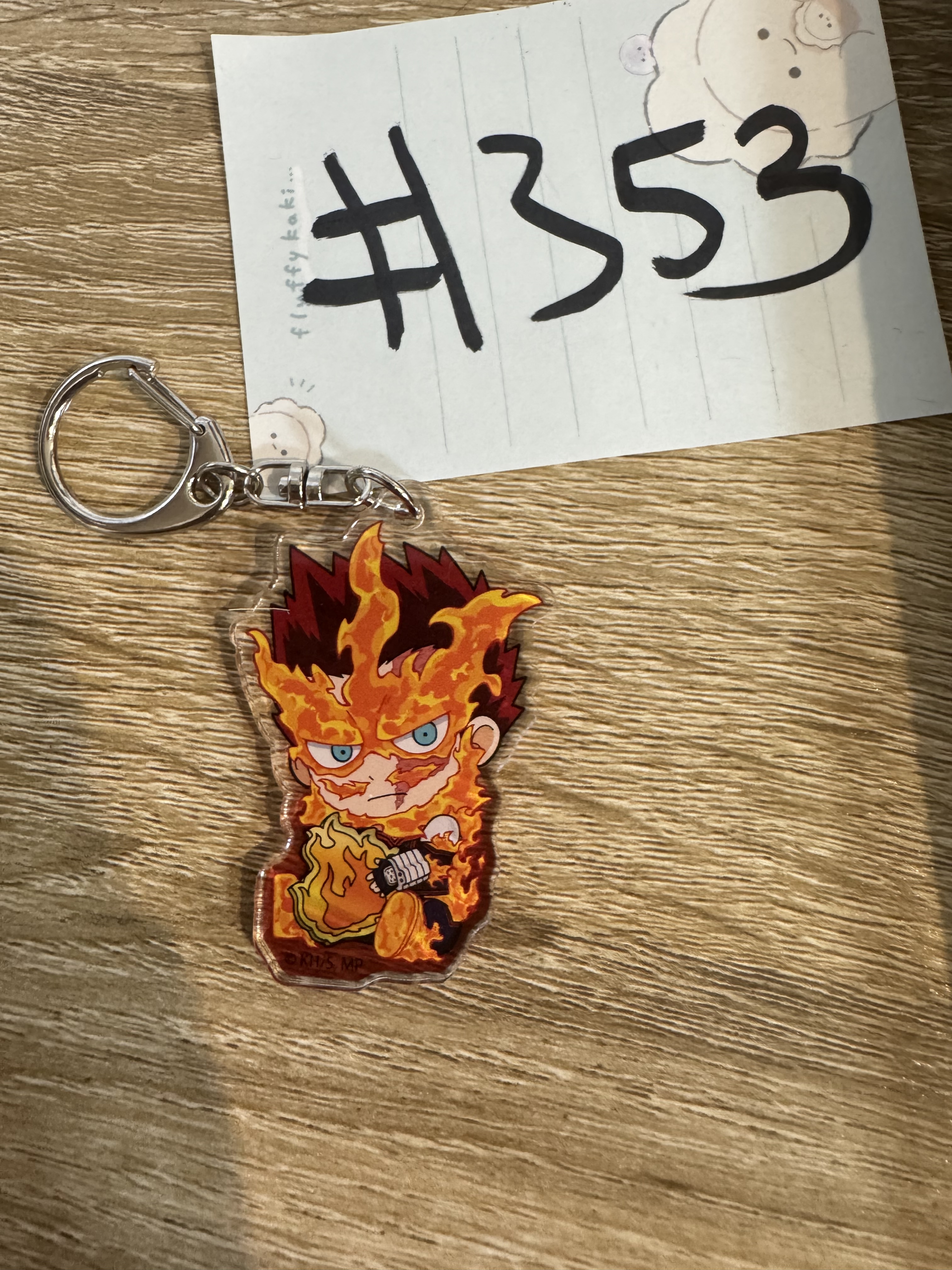 我的英雄學院 炎司 掛件#353