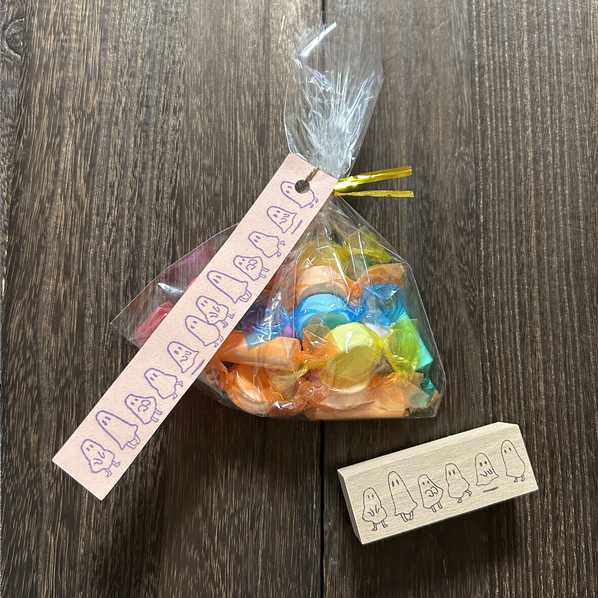 幽靈 木製印章｜日本 ARTE