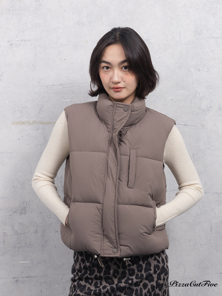 綿密感羽絨棉背心 PizzaCutFive PCF253411042