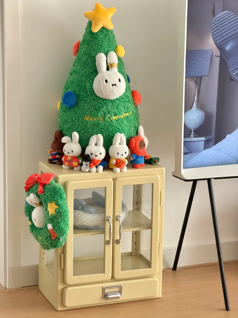 miffy 米菲兔 聖誕系列 聖誕樹造型 玩偶 聖誕花圈 擺設 / 預購