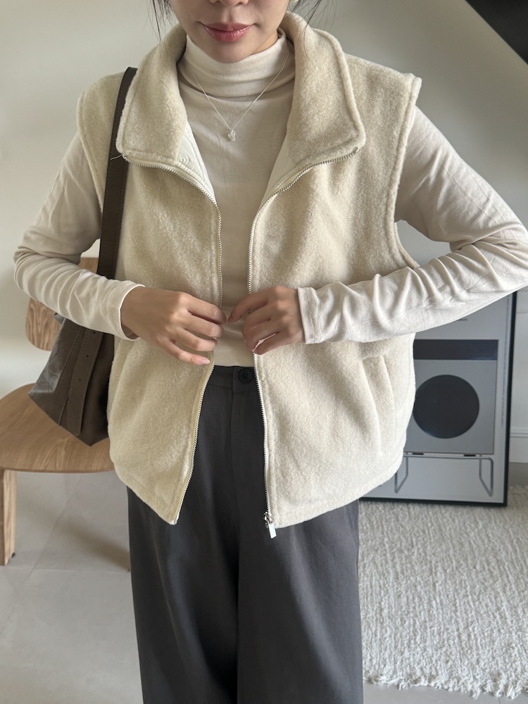 挺版超Ｑ羊羔絨背心