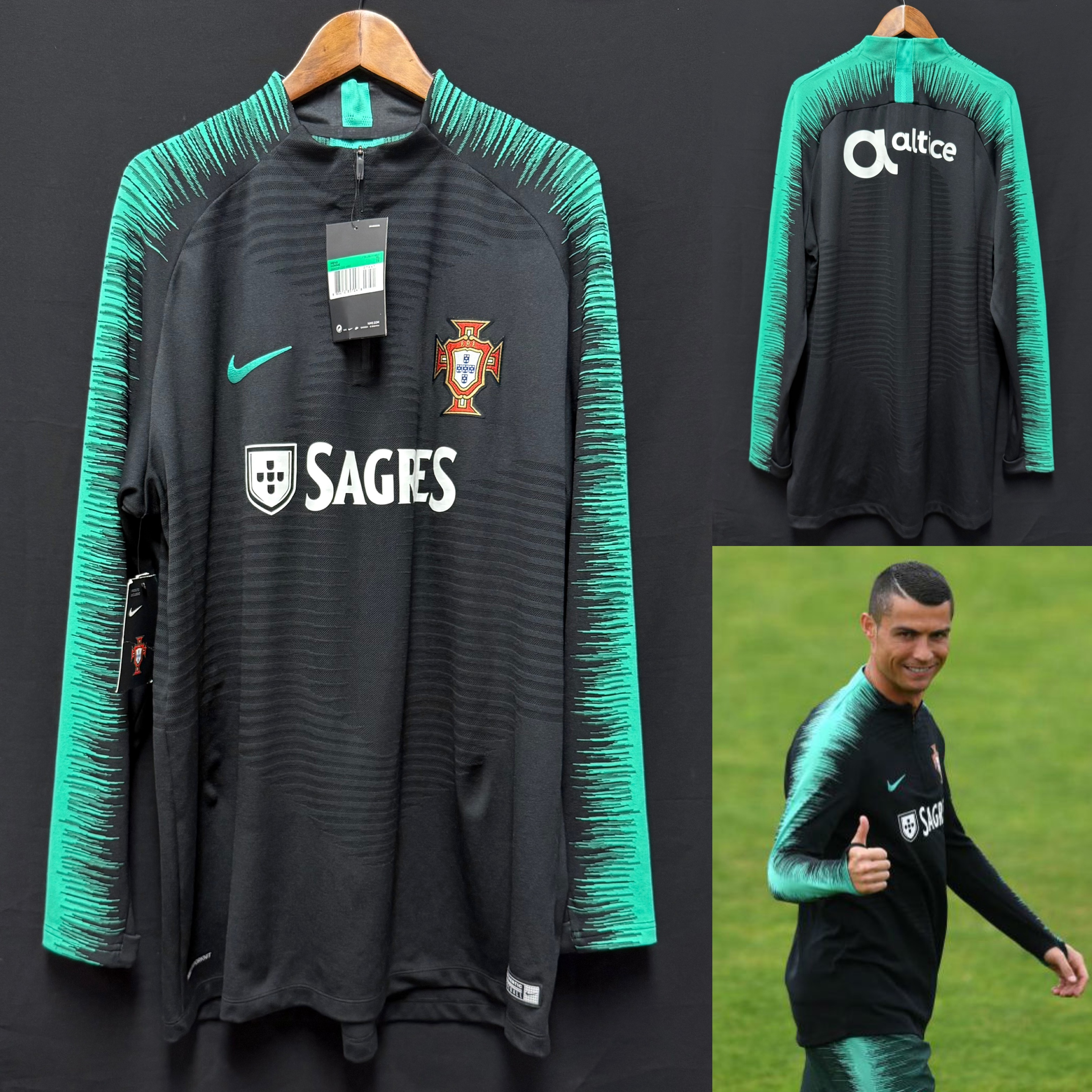 (球員版) 葡萄牙 2018 Nike 球員版訓練球衣