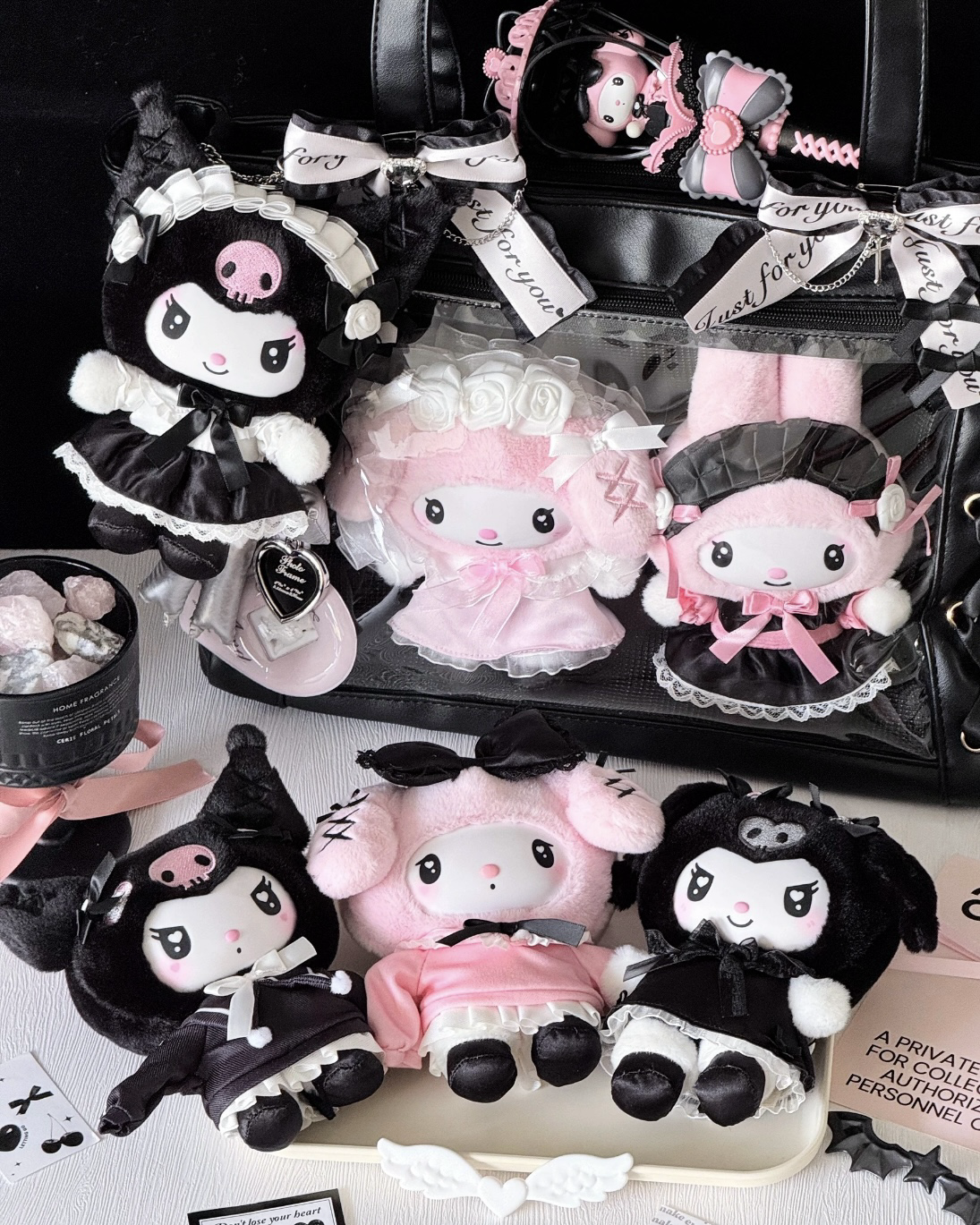 <正版授權>三麗鷗 SANRIO 天使花園系列 盲盒 美樂蒂 酷洛米 搪膠 毛絨 吊飾 娃娃