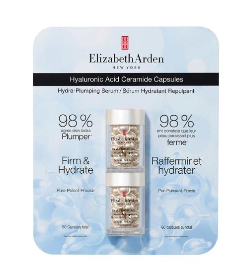 Elizabeth Arden 透明質酸豐盈保濕膠囊 30粒 x 2 (拆紙皮寄) CC23