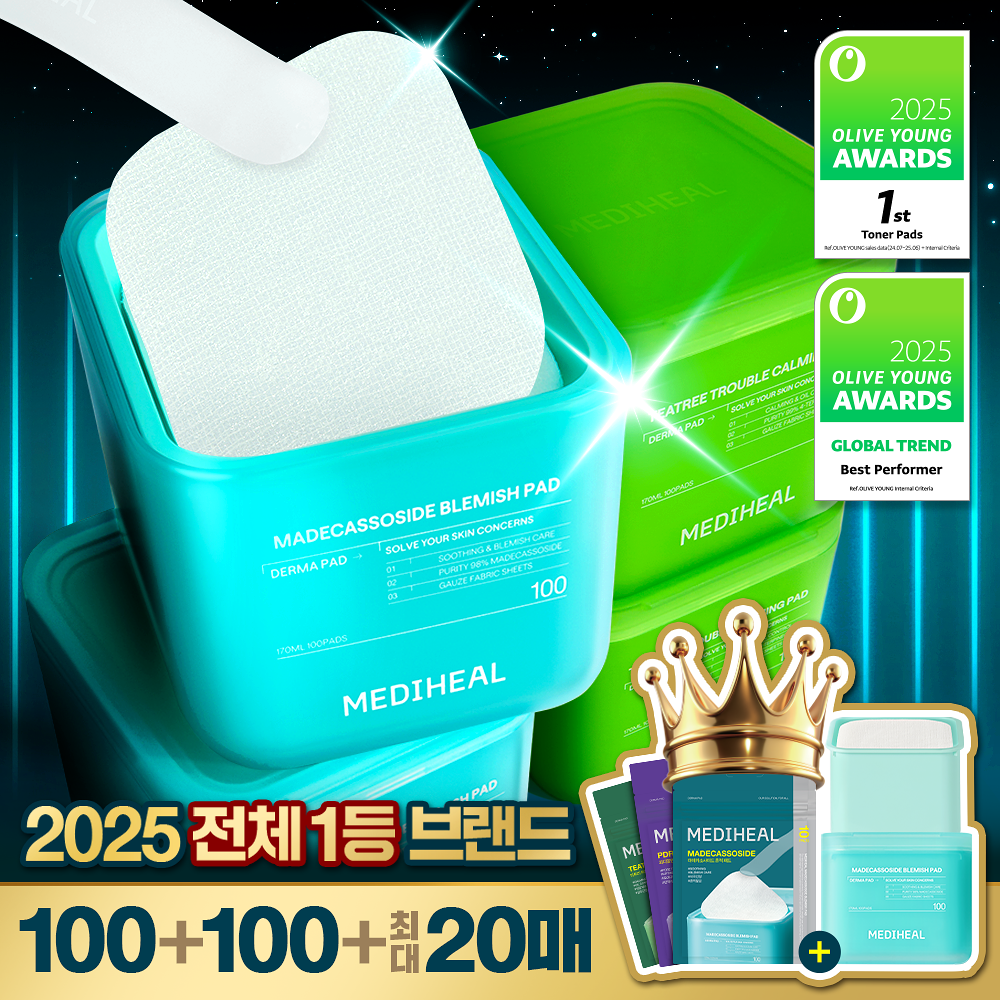 [ MEDIHEAL ] Derma Pad ( 7 Types ）
