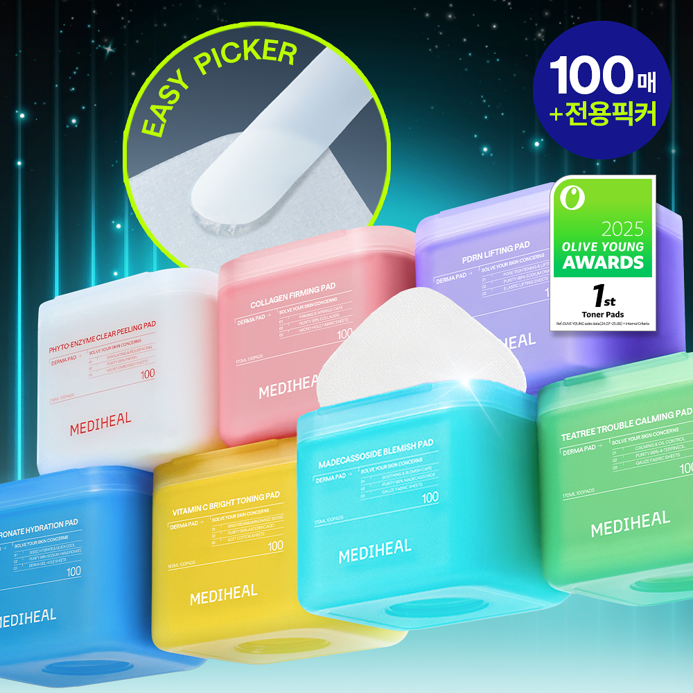 [ MEDIHEAL ] Derma Pad ( 7 Types ）