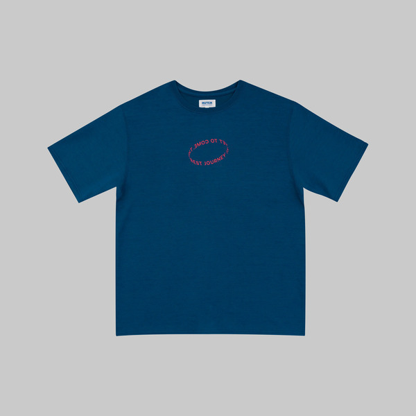 Hutch Not A Cotton Tee TS003-23-BLU 男 T恤 上衣 休閒短袖 藍