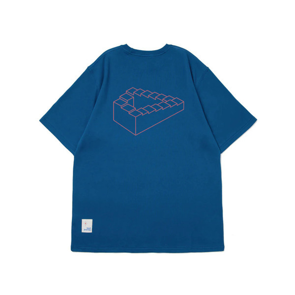 Hutch Alpha Cotton Tee TS005-23-BLU 男 T恤 上衣 休閒短袖 藍