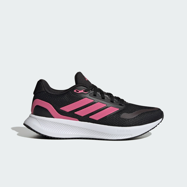 Adidas 愛迪達 Runfalcon 5 JR3093 女 慢跑鞋 跑鞋 路跑 黑 粉紅