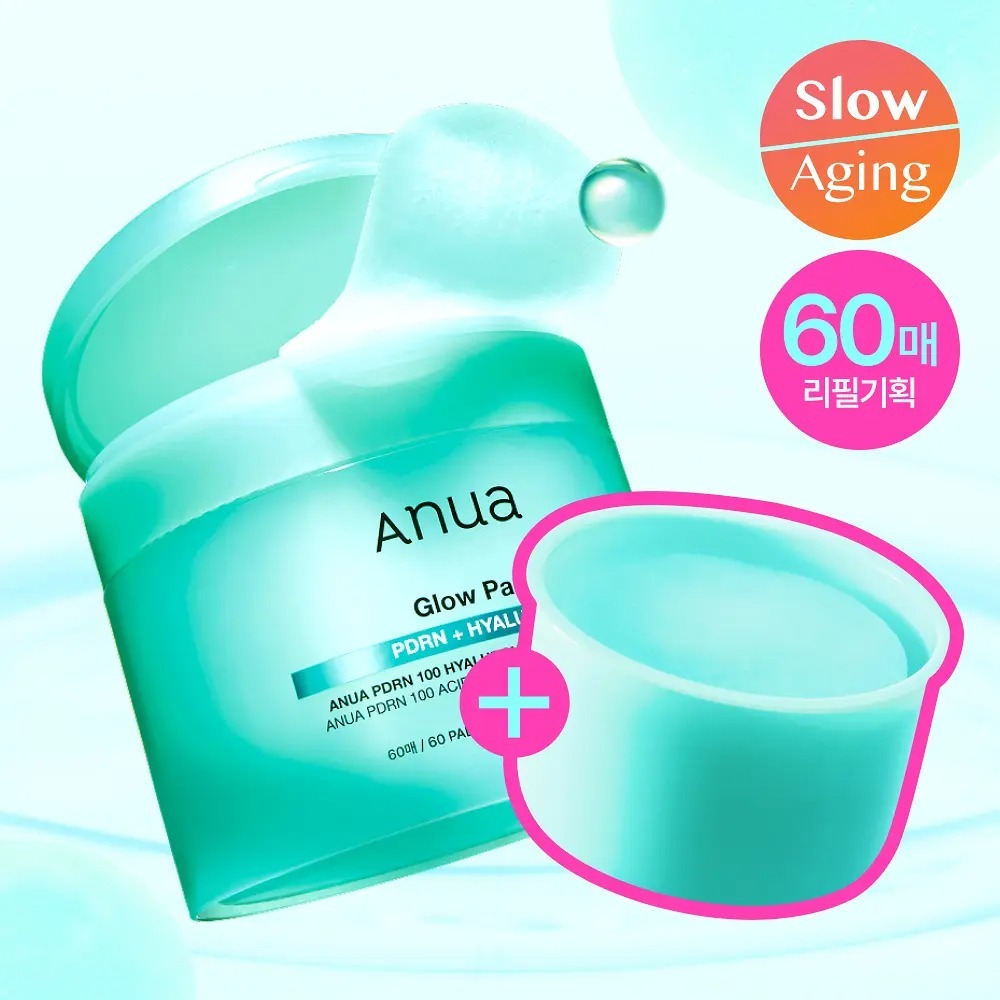 [ Anua ] PDRN 100 Hyaluronic Acid Glow Pad