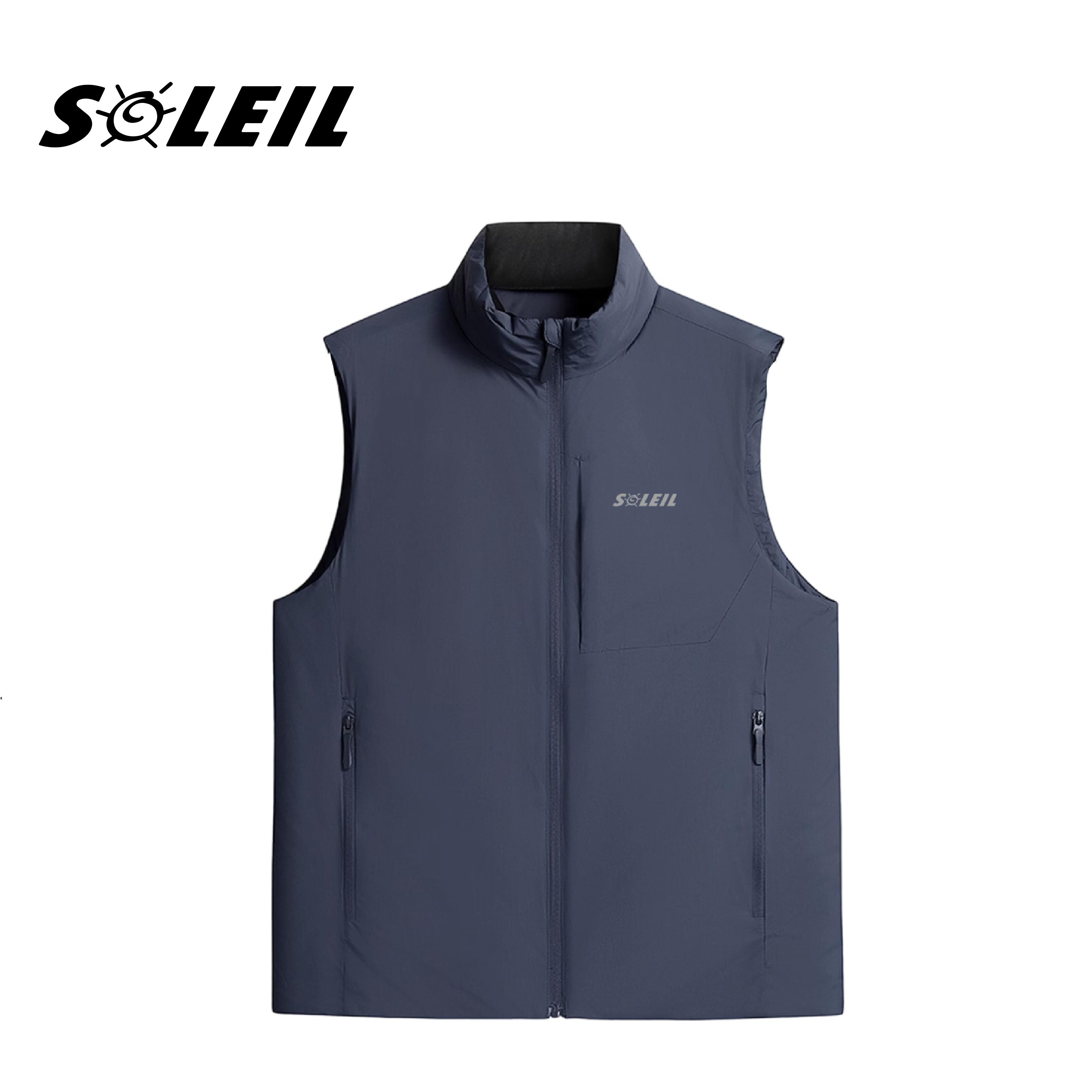 SOLEIL PR棉輕量保暖背心 男款 (4色) 00SL8271A