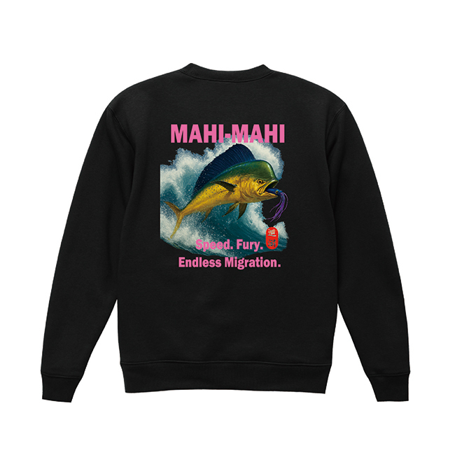 圓領刷毛鬼頭刀大學T