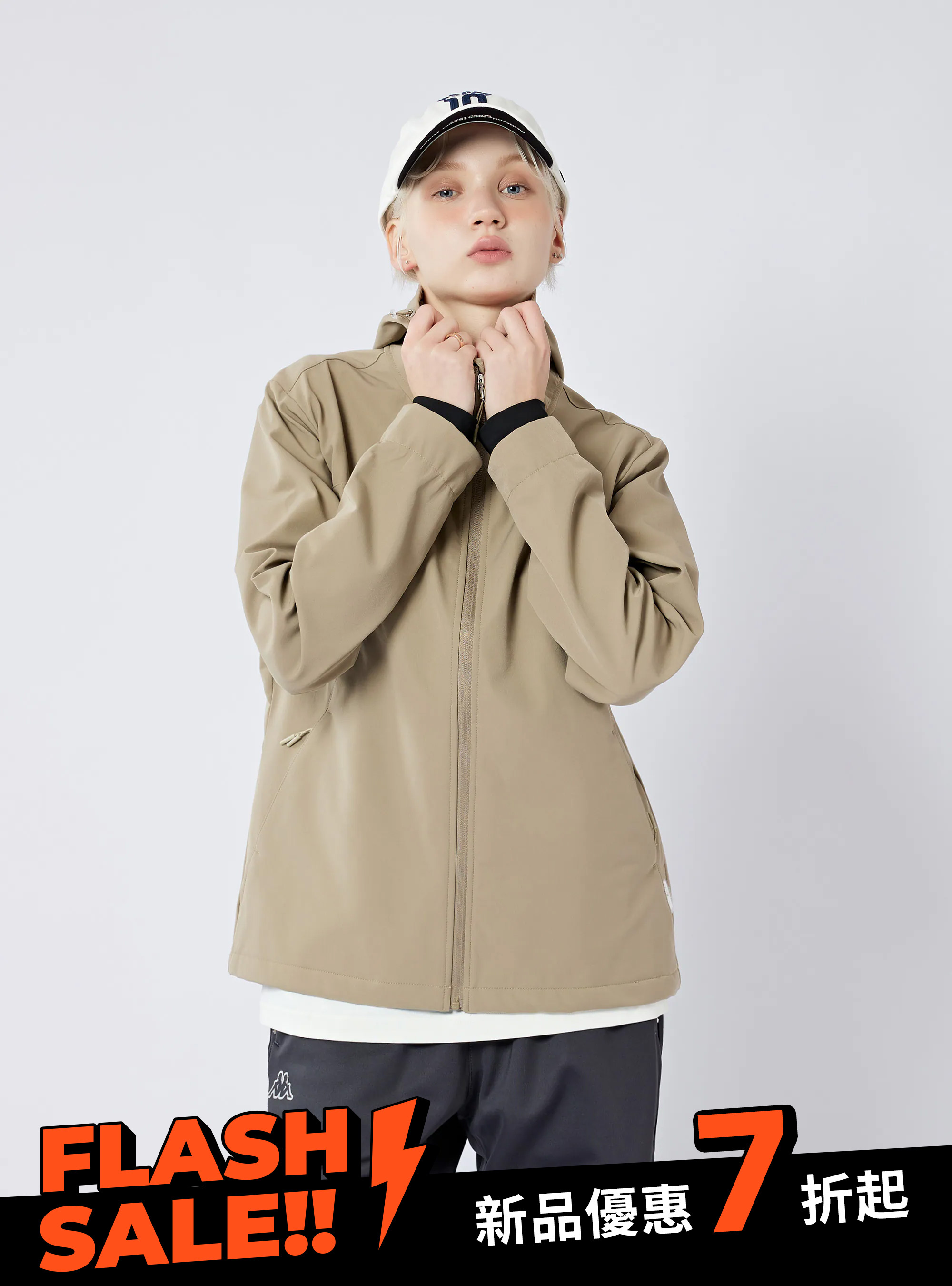 女款 Softshell軟殼風衣外套