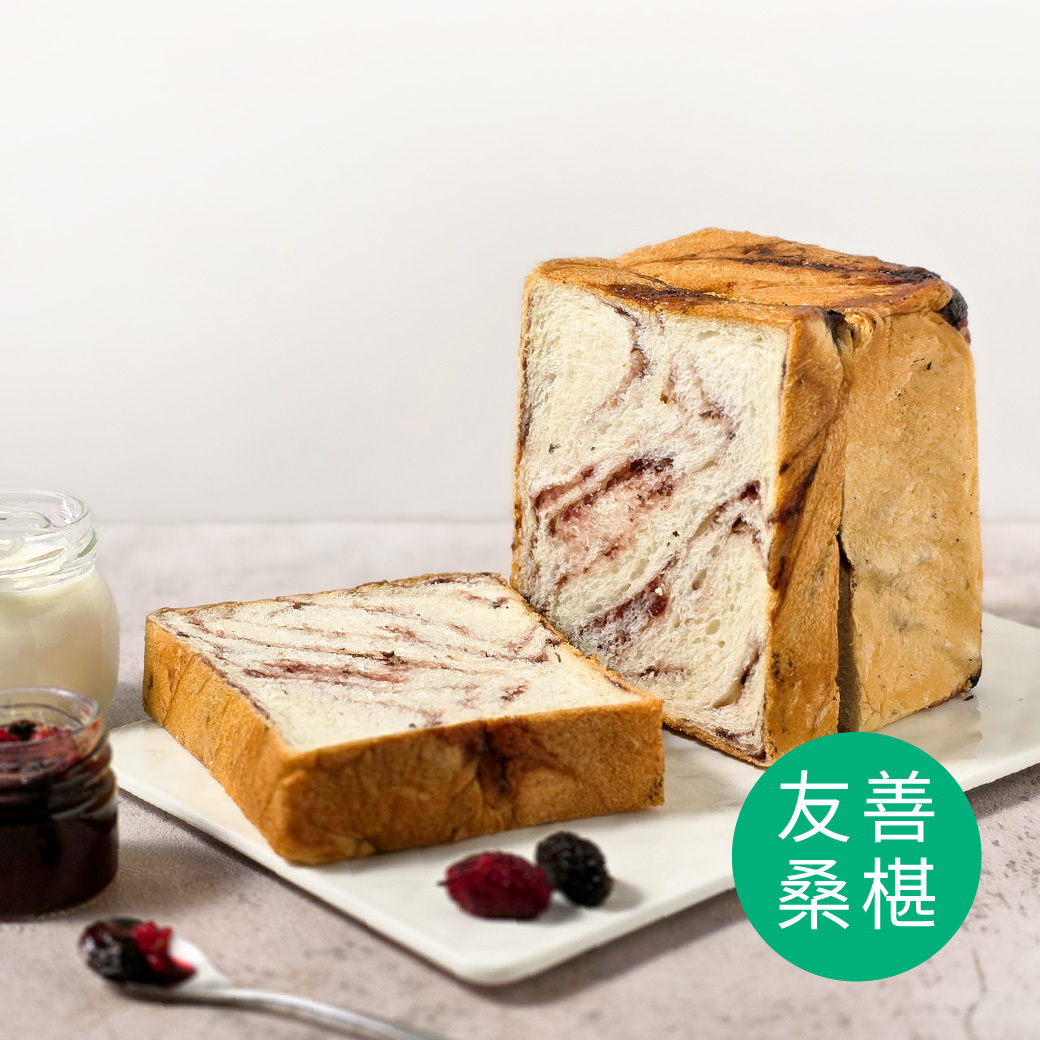 甜潤​​​桑椹優格厚片輕吐司​(單片)