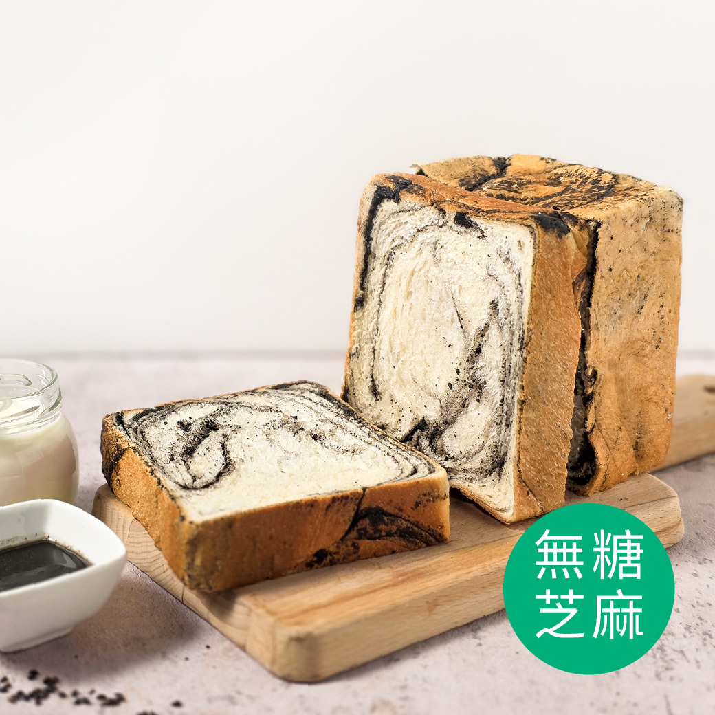 醇濃芝麻優格厚片輕吐司​(單片)