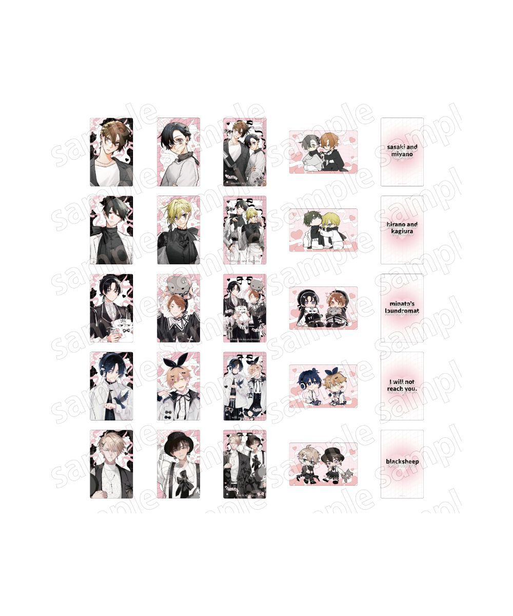 預購-集換式小卡　療癒心動BL　BLACK&PINK ver. BOX販售【日本進口精品】