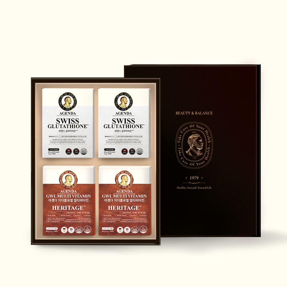 【閃耀活力 四入禮盒】 穀胱甘肽+女性維他命