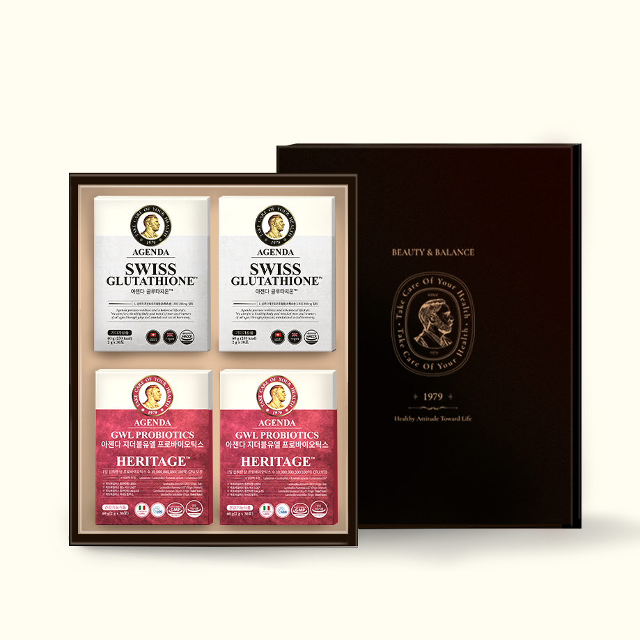 【日日養顏 四入禮盒】穀胱甘肽+女性益生菌