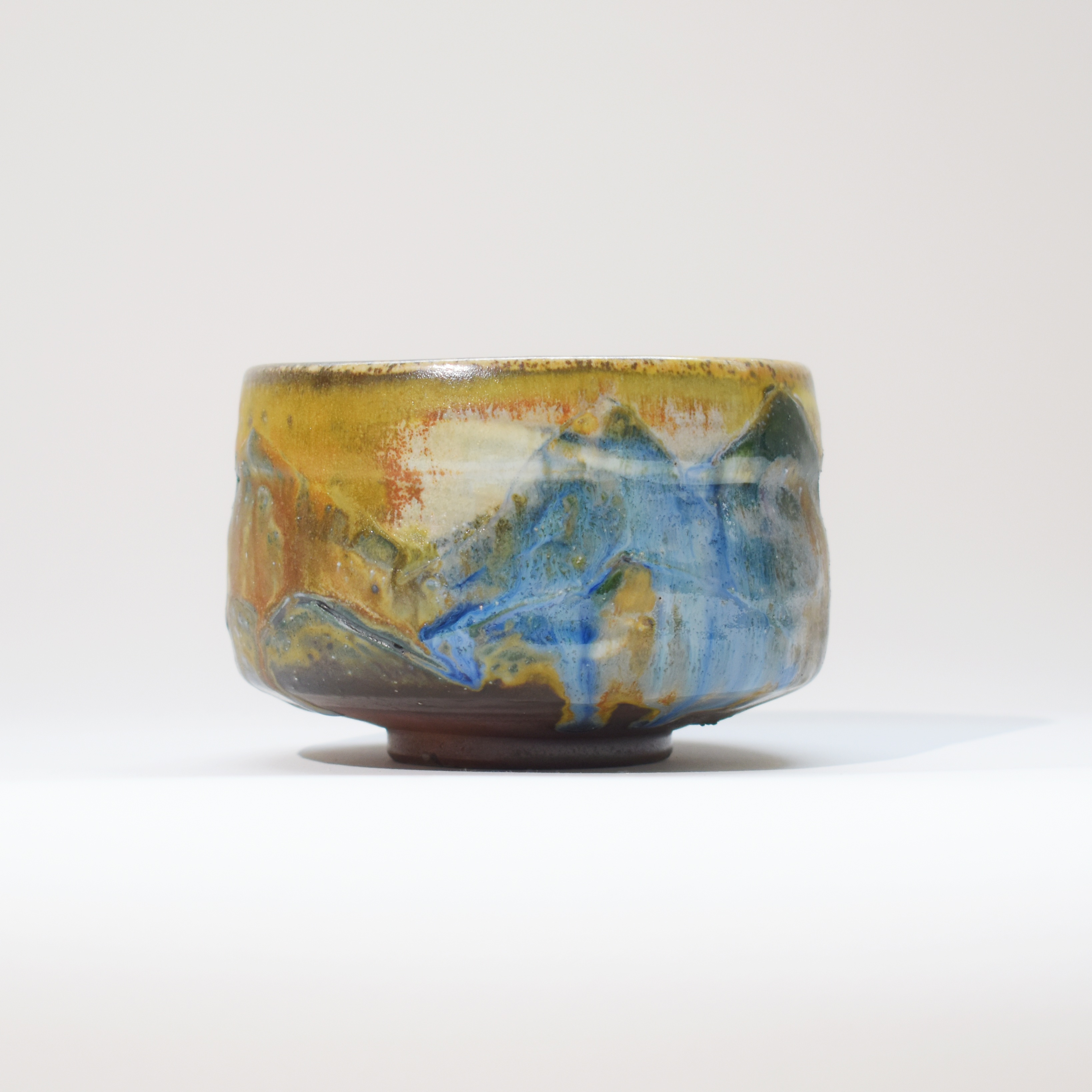 【網店獨家】  陶藝家 欒波 窯火共生 · 茶碗 行山