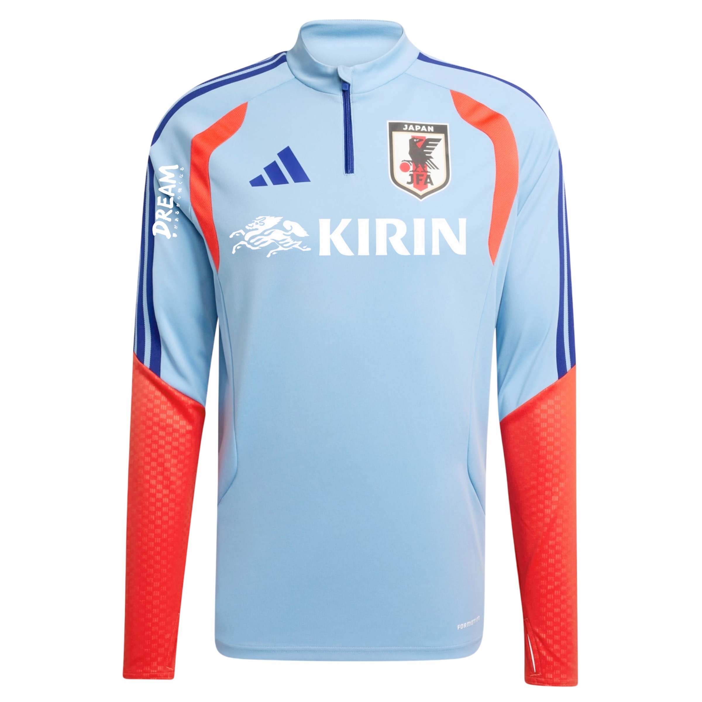 2026 Japan Tiro 26 1/4 Zip Training Top (with DIY Sponsor)