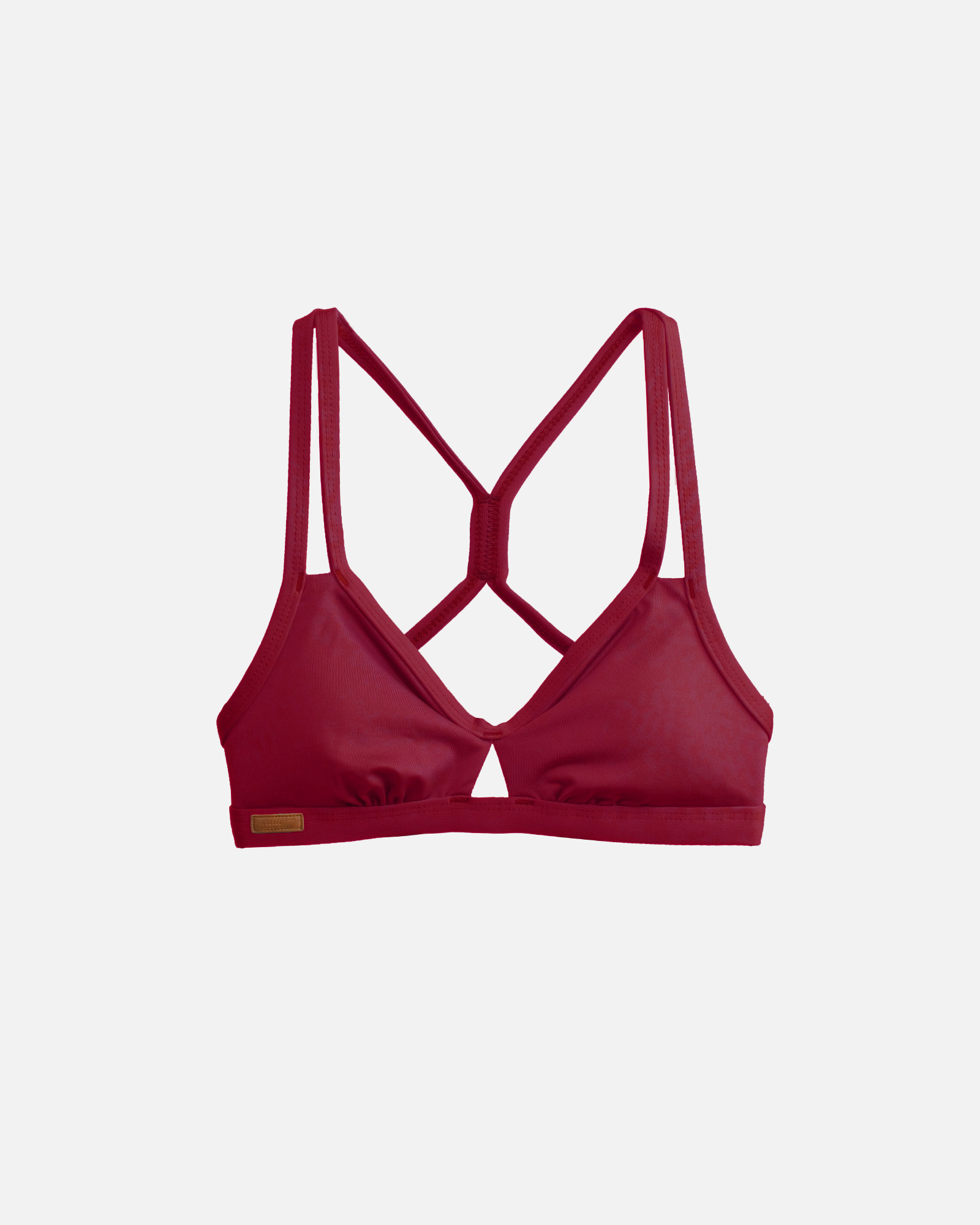 【櫻桃紫】SPV 導流薄墊綁帶上衣​