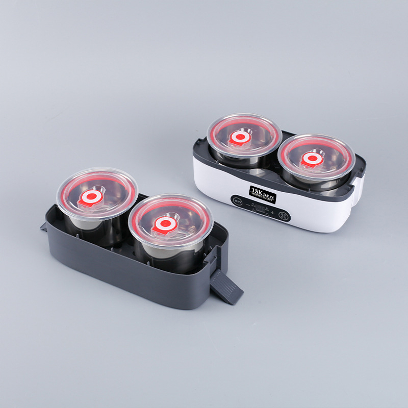 日本TSK 雙層智能版預約蒸煮飯盒 P2352