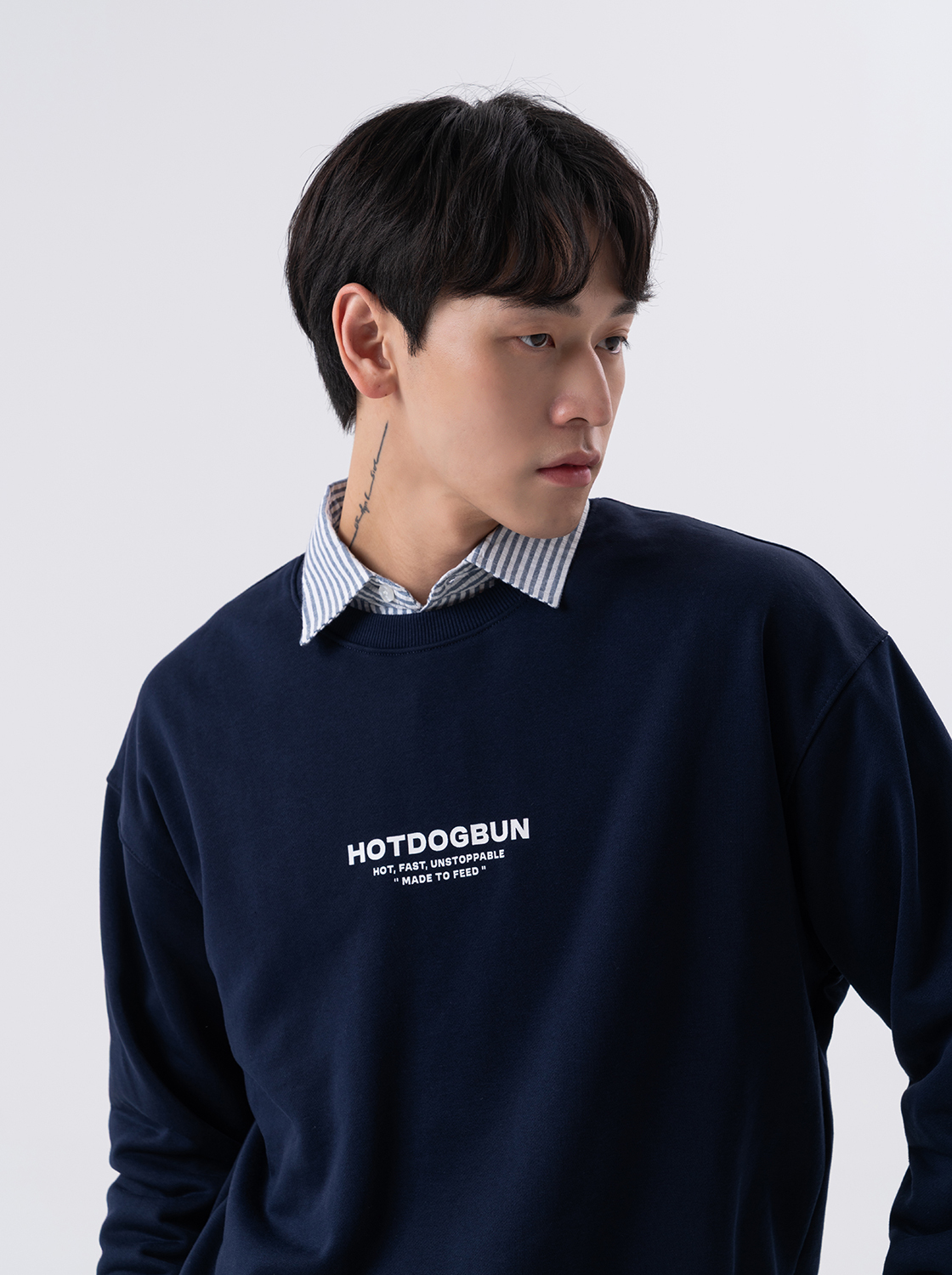 速食線條印花TEE