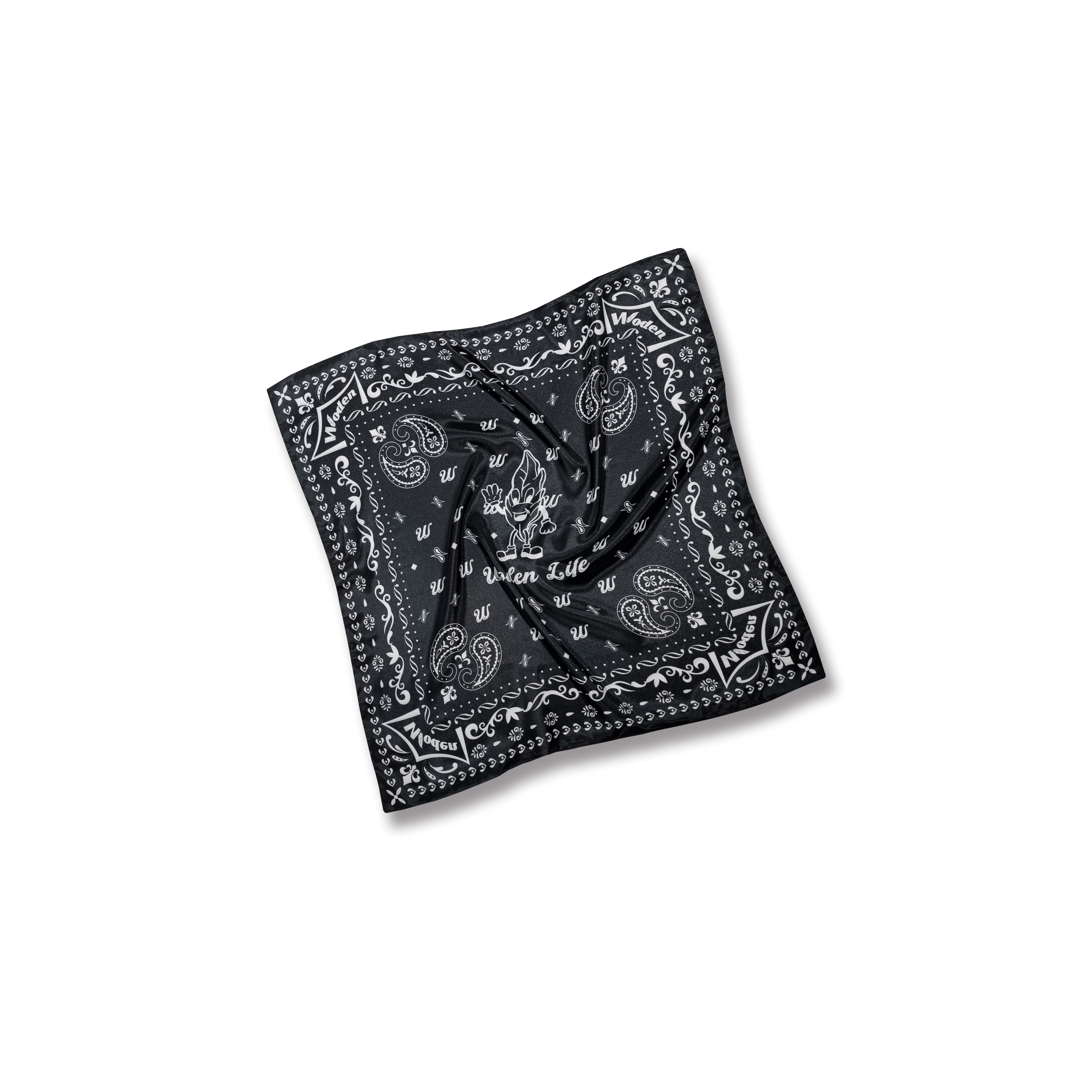 【車庫服飾】WODEN Featherman Pattern Kerchief