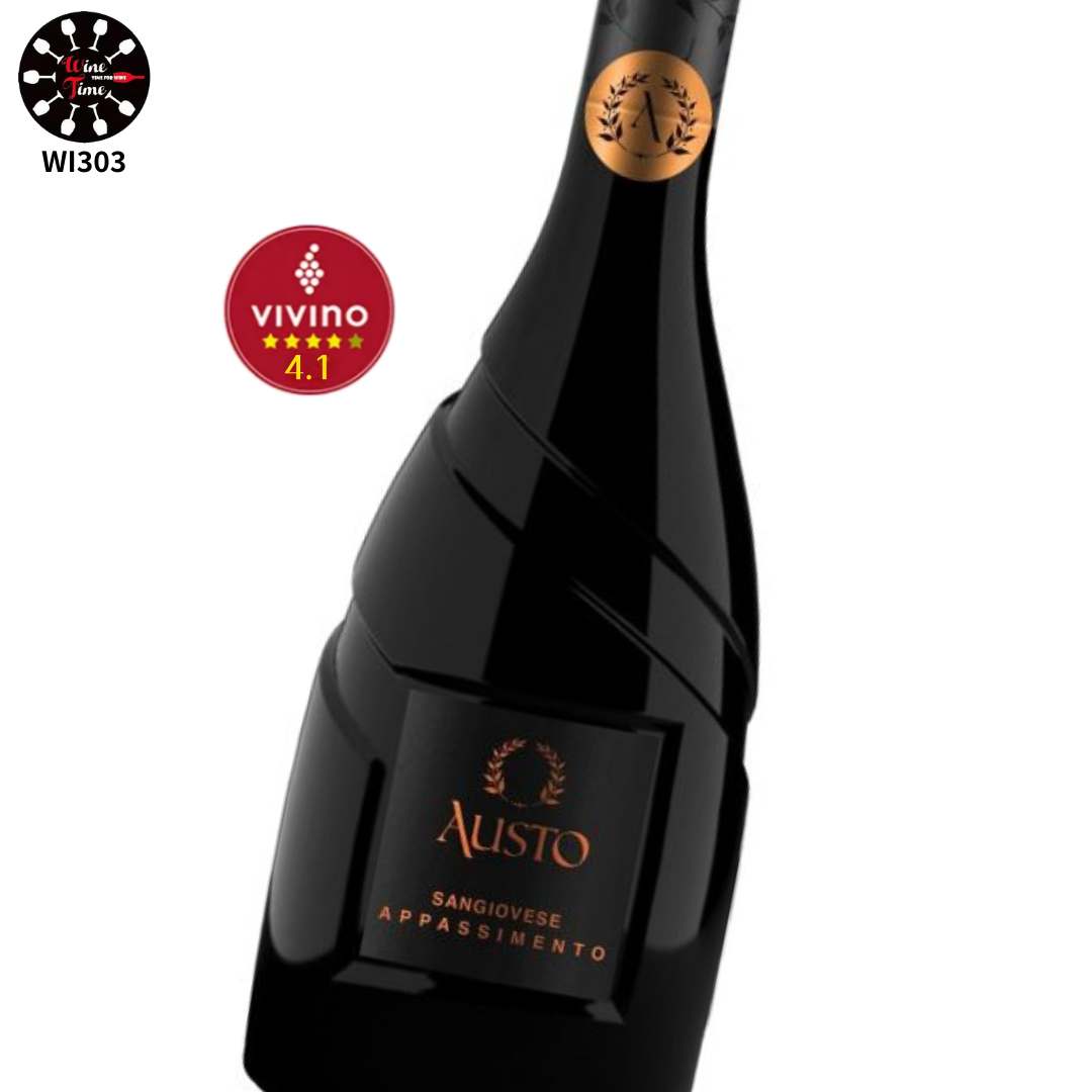 Austo Romagna DOC Sangiovese Appassimento 2022 | Rubicone IGT 盧比孔河地區