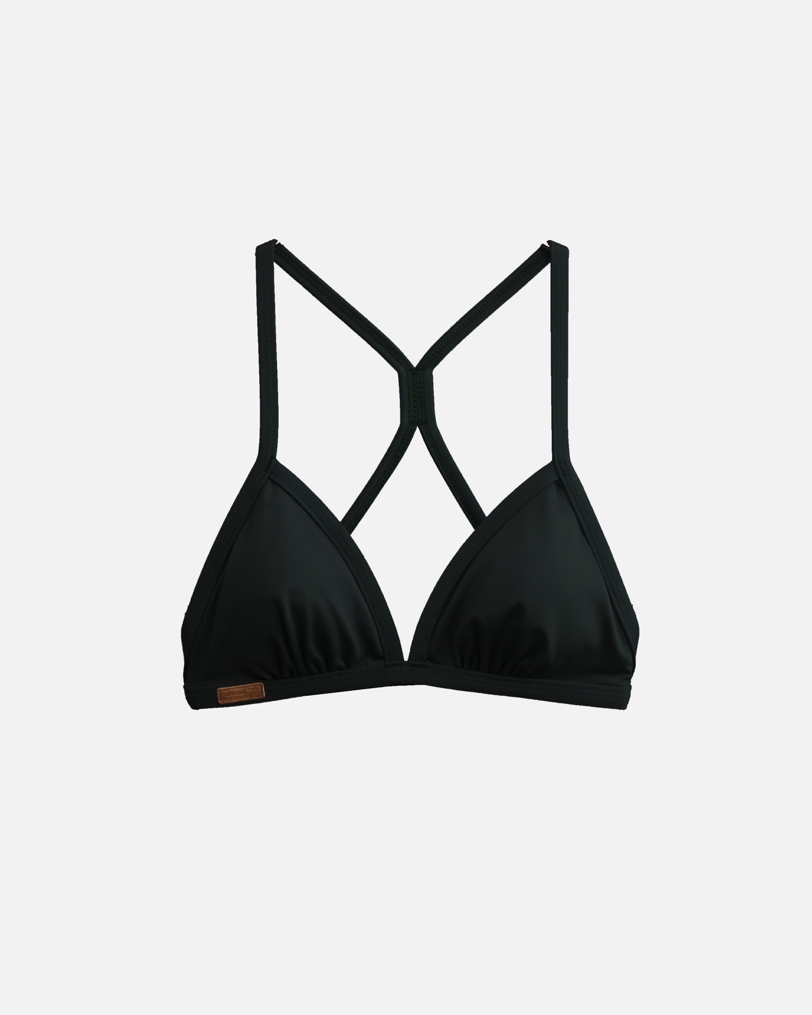 【魅惑素黑】​TRV 三角薄墊綁帶上衣