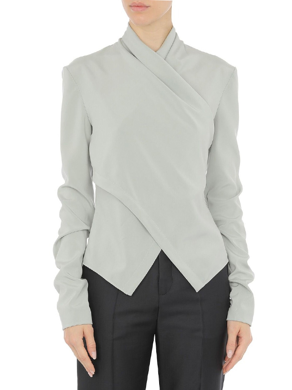 ALBERTA  FERRETTI  雪紡造型襯衫