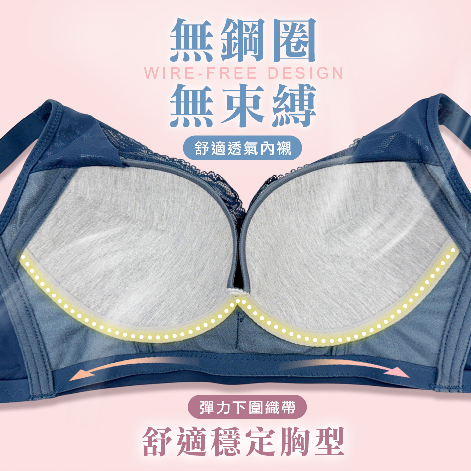 艾波迷亞無鋼圈內衣,零束縛
