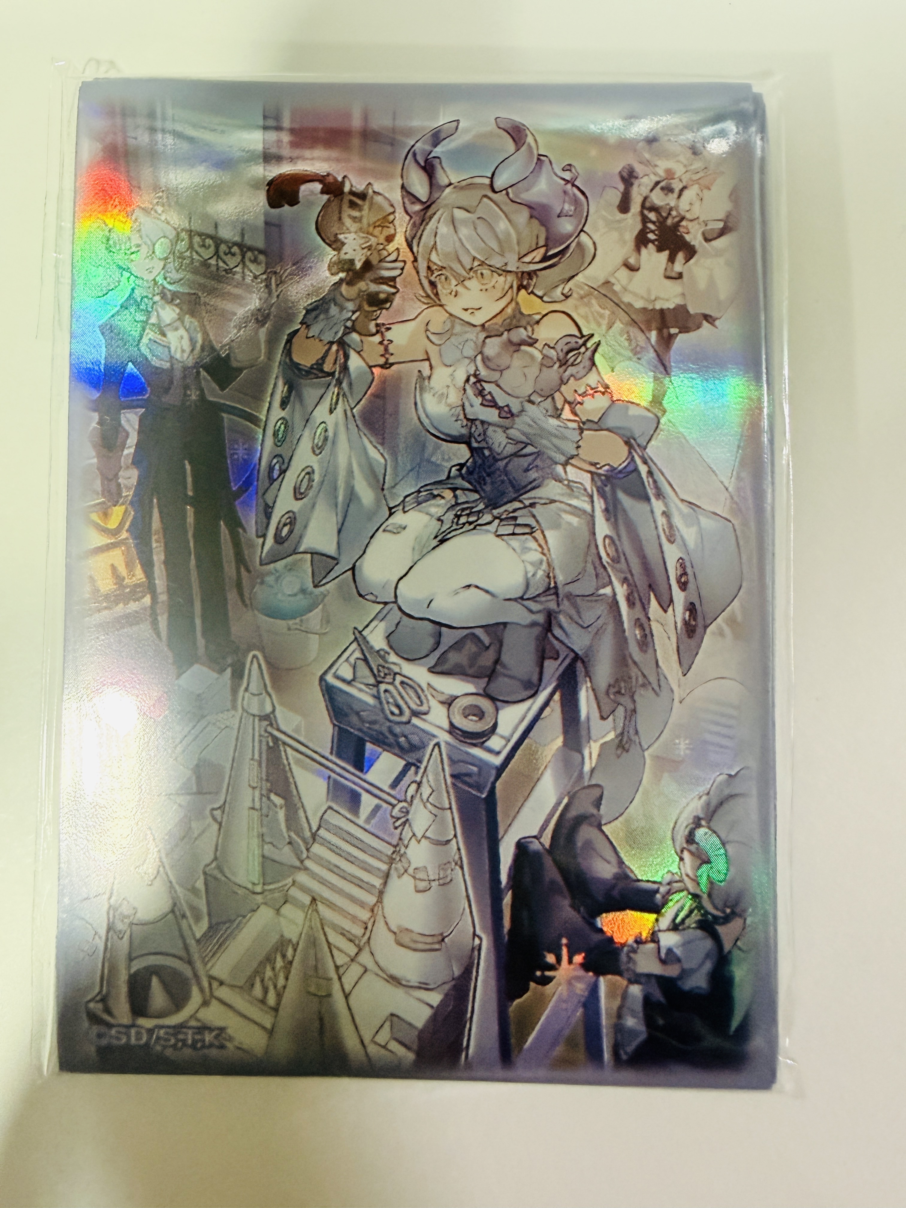 遊戲王 2025 ycsj限定卡套 陷阱狂熱 白銀之城卡套 20枚一包×3