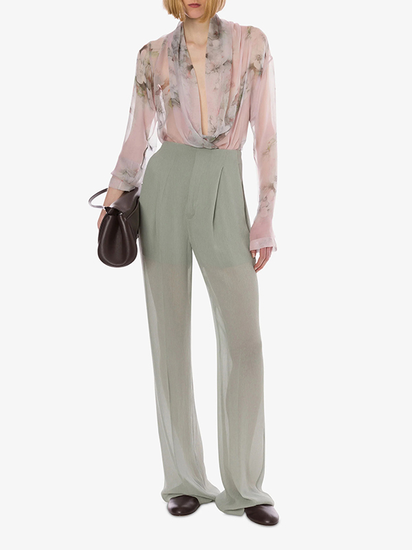 ALBERTA  FERRETTI  雪紡寬褲