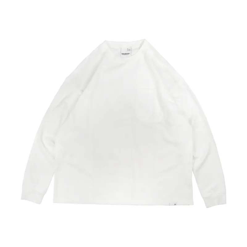 idealism Pocket L-Tee White 白色 口袋長袖 ID25038-WH [台灣現貨]