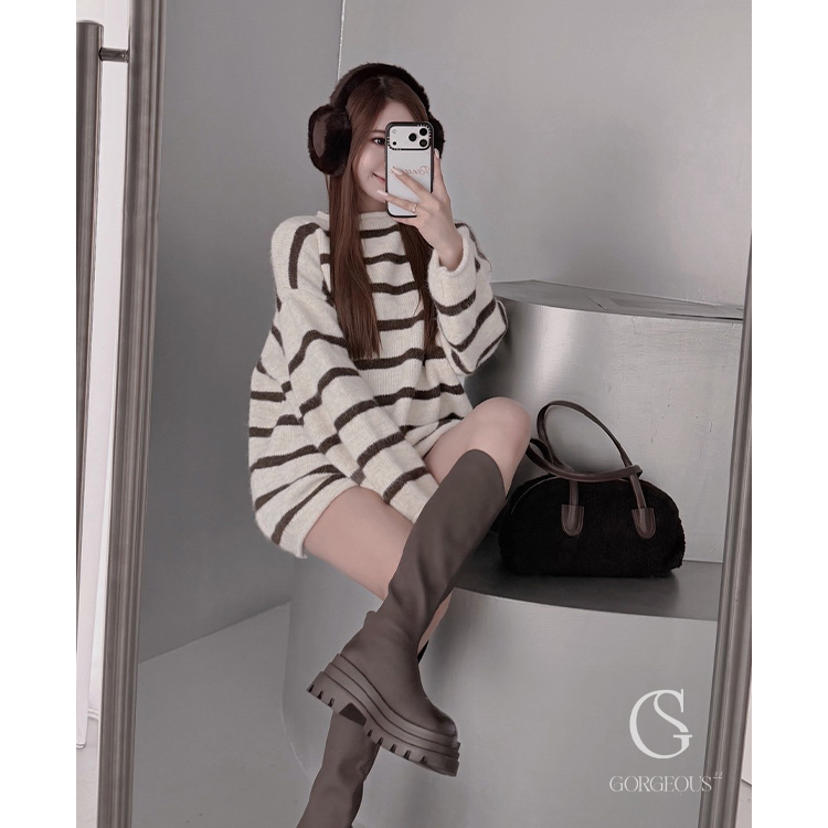 M79 「羊絨寬鬆麻糬毛衣」