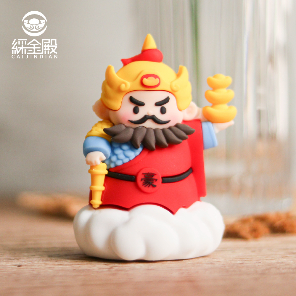 武財神-神仙賜福好運公仔｜模型｜擺件｜五路進財｜主持公道｜除瘟禳災【綵金殿】