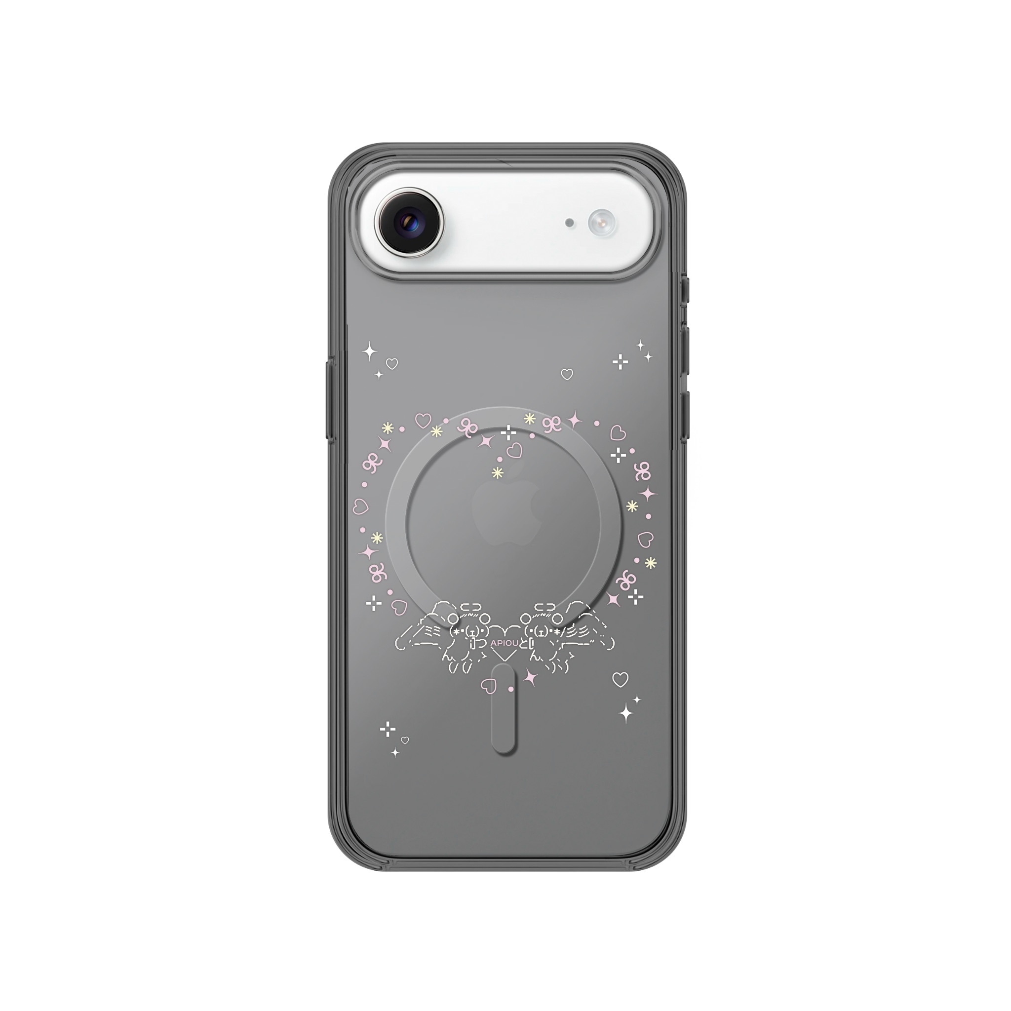 愛心顏文字iPhone 透明防摔保護殼(支援MagSafe)【現貨】
