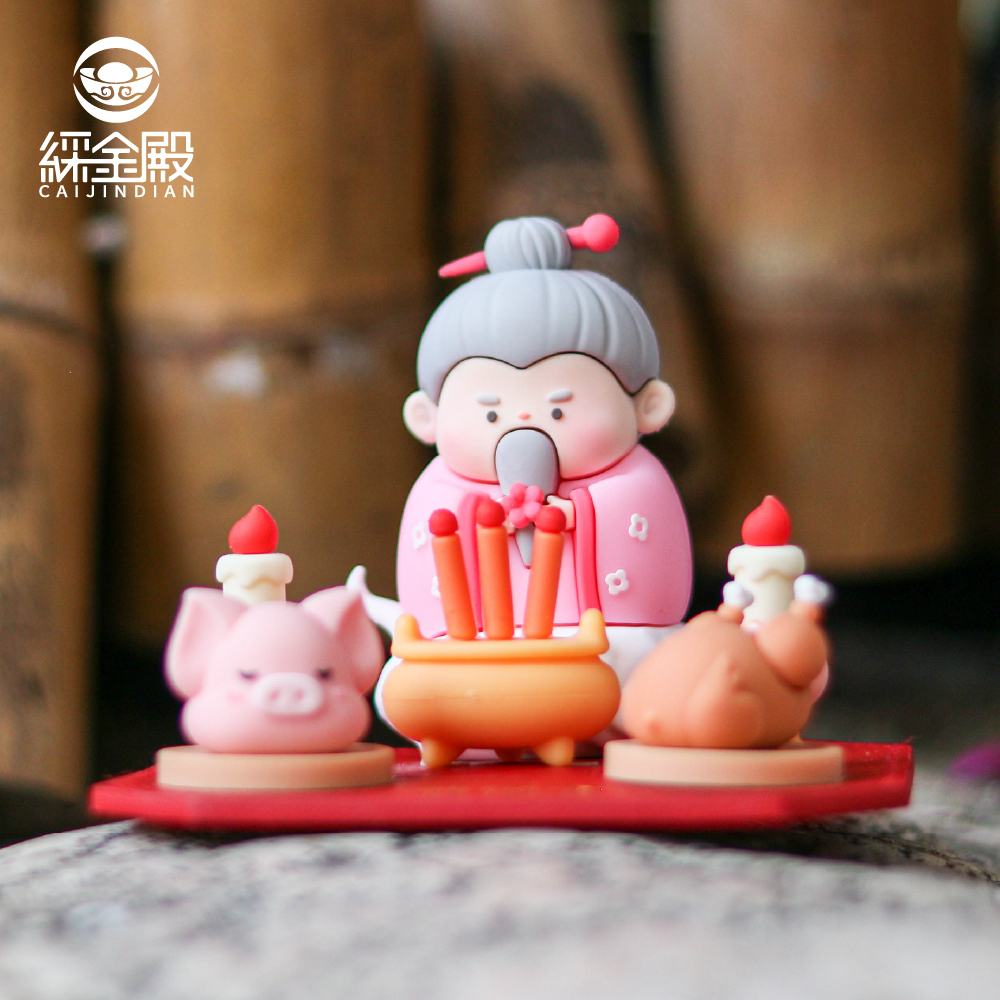 月老-神仙賜福好運公仔｜模型｜擺件｜桃花姻緣｜圓滿順利｜婚姻美滿【綵金殿】