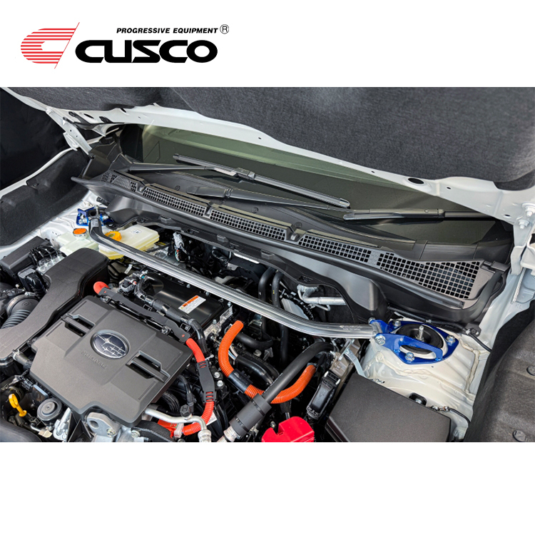 CUSCO TYPE-OS 引擎室拉桿 SUBARU FORESTER SL 2025-