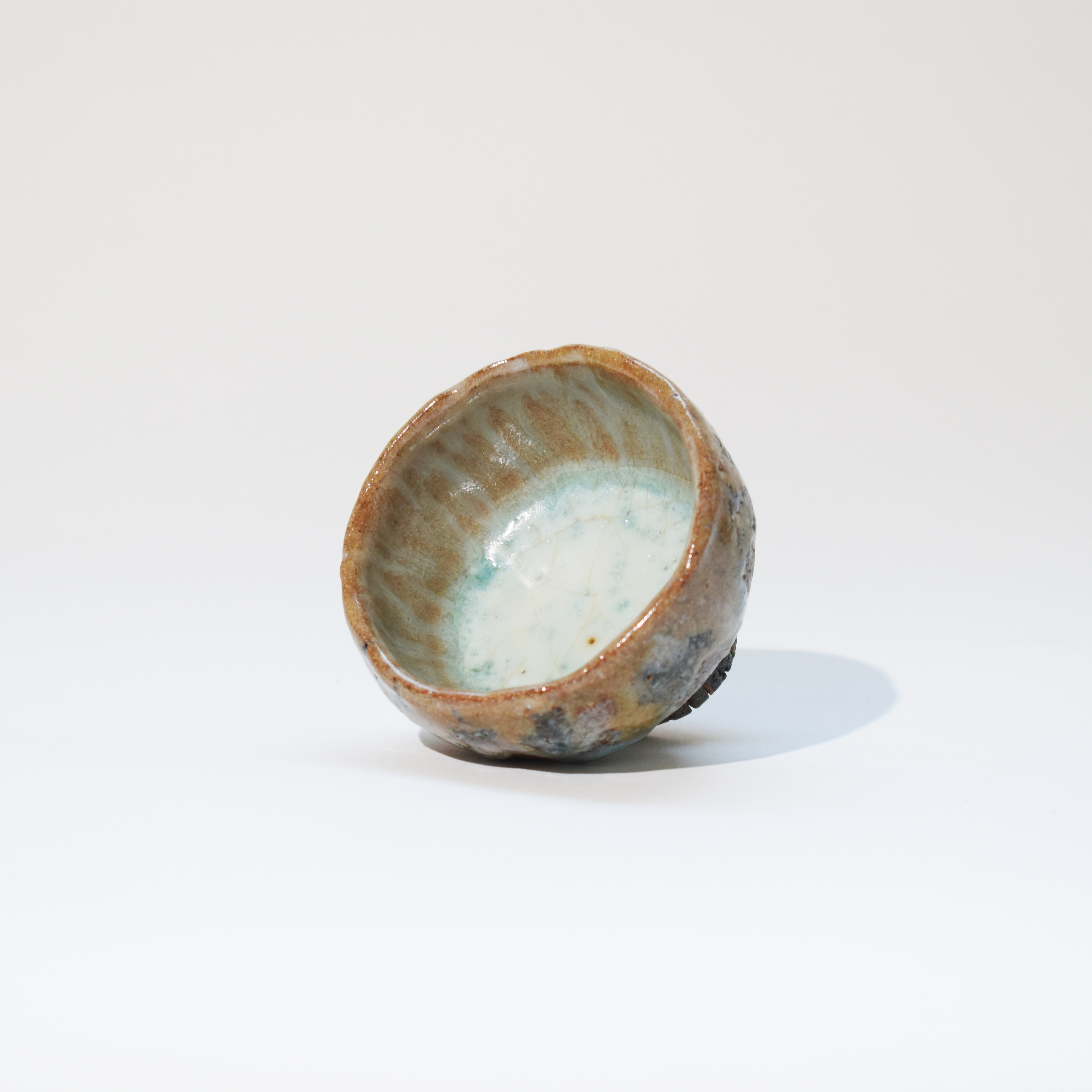 【網店獨家】  陶藝家 吳麗嬌 岩韻茶心 · 岩礦小杯 · 萬華鏡影