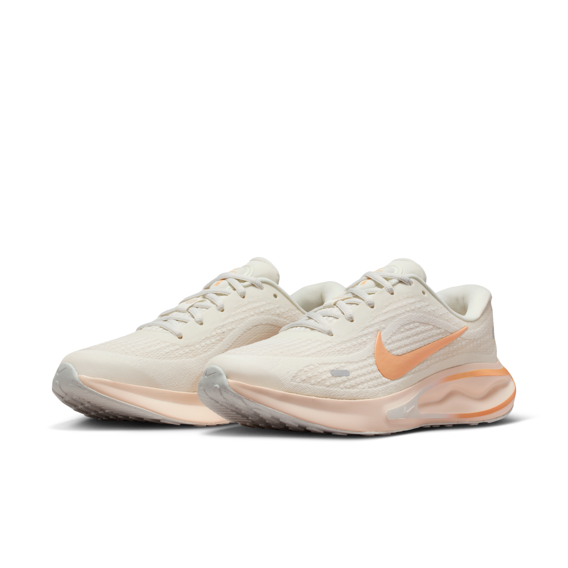 女鞋 NIKE W JOURNEY RUN 白粉 透氣 網布 運動 慢跑 運動鞋【FJ7765-116】