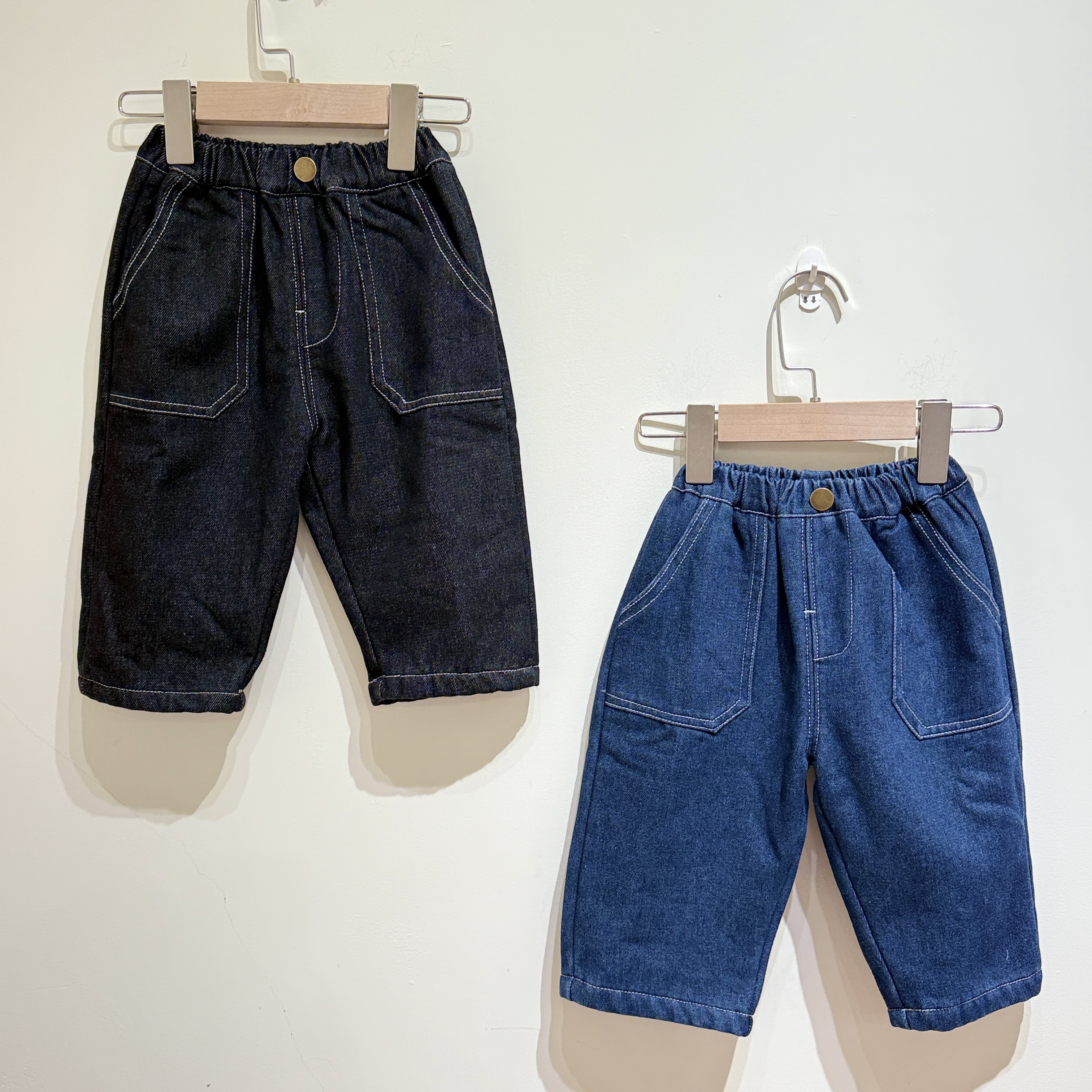 25冬 軟質加絨牛仔褲 (兩色)