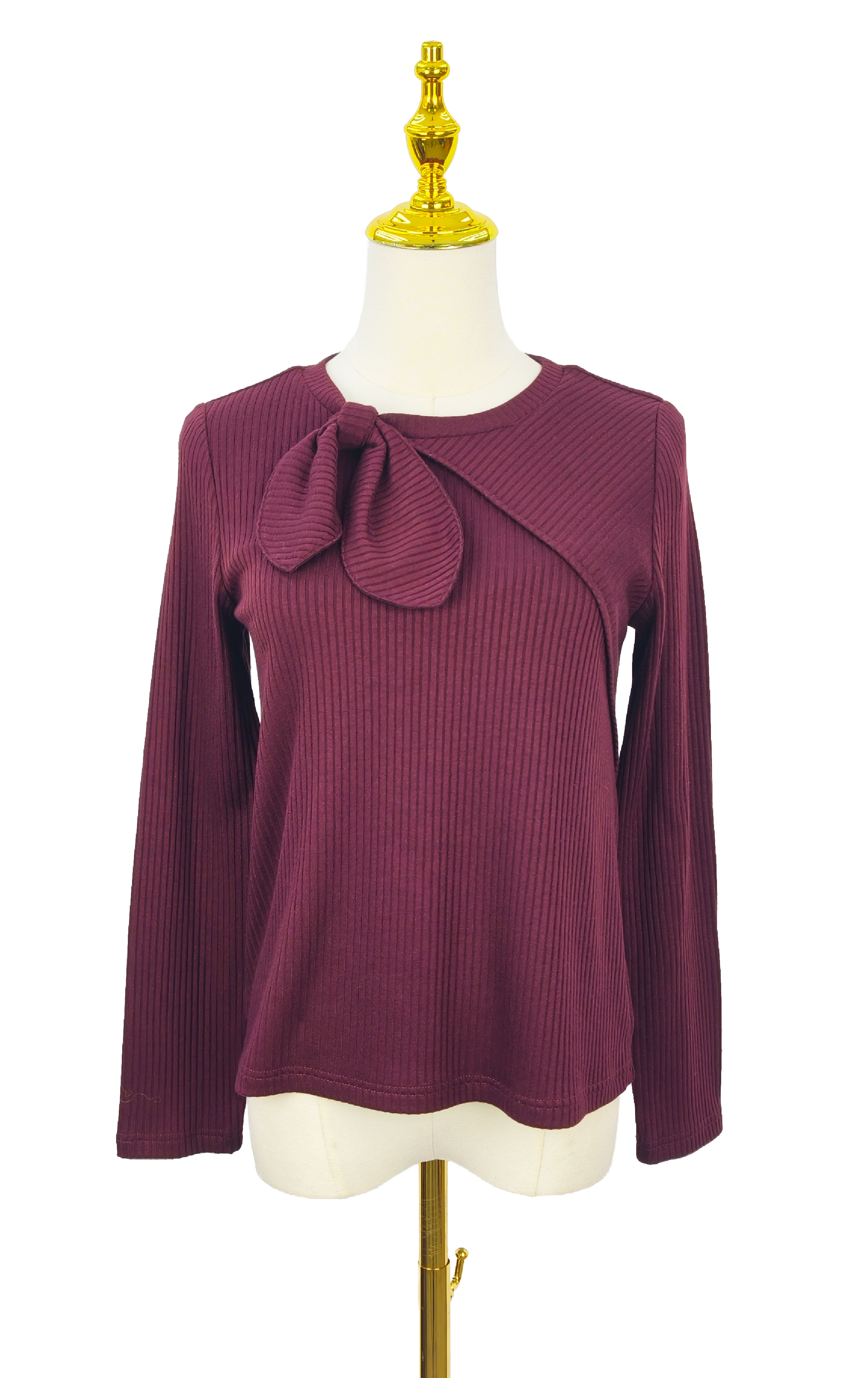 領結針織上衣 LT0851