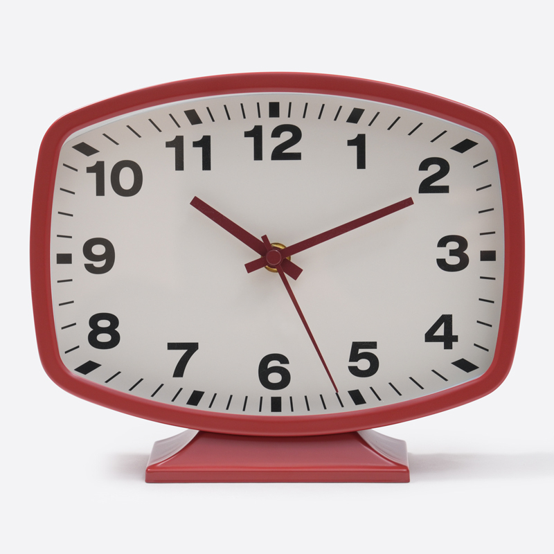 SP 電池式桌鐘/紅