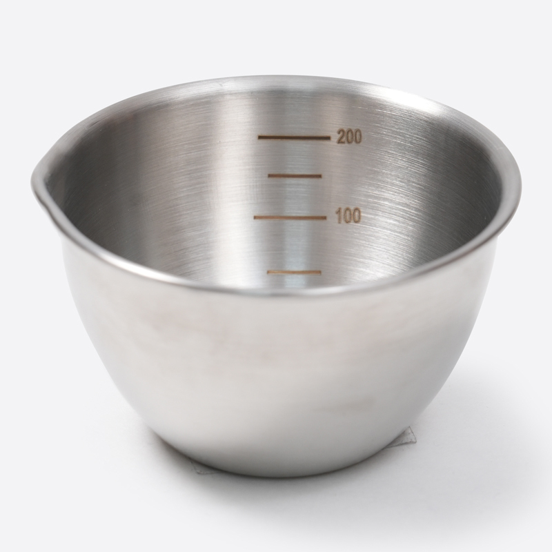 SP 不鏽鋼帶刻度碗/200ml